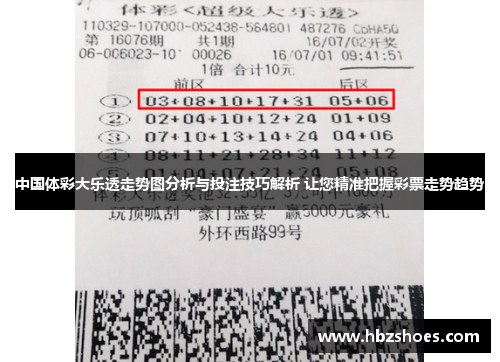 中国体彩大乐透走势图分析与投注技巧解析 让您精准把握彩票走势趋势